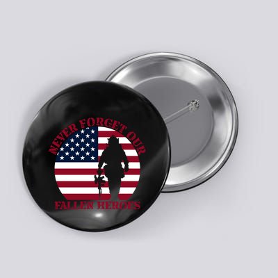 Happy Memorial Day Remembrance Button
