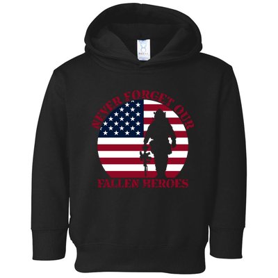 Happy Memorial Day Remembrance Toddler Hoodie