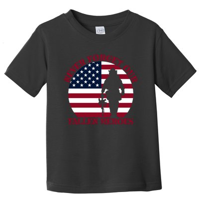 Happy Memorial Day Remembrance Toddler T-Shirt