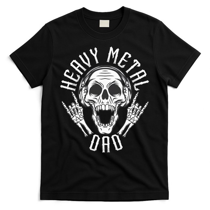 Heavy Metal Dad  Rock Metalhead Heavy Metal Dad T-Shirt