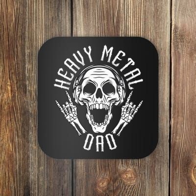 Heavy Metal Dad  Rock Metalhead Heavy Metal Dad Coaster