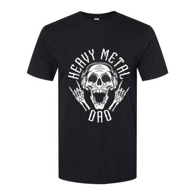 Heavy Metal Dad  Rock Metalhead Heavy Metal Dad Softstyle CVC T-Shirt