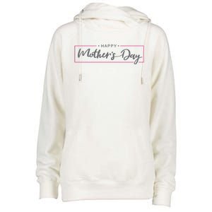 Happy Mother's Day Holiday Gift Womens Funnel Neck Pullover Hood