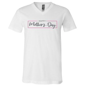 Happy Mother's Day Holiday Gift V-Neck T-Shirt