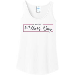 Happy Mother's Day Holiday Gift Ladies Essential Tank