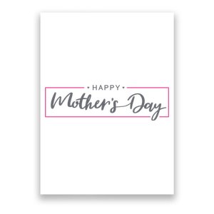 Happy Mother's Day Holiday Gift Poster