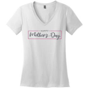 Happy Mother's Day Holiday Gift Women's V-Neck T-Shirt