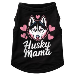 Husky Mama Dog Mom Gift For Wom.En Cute Husky Design Doggie Tank