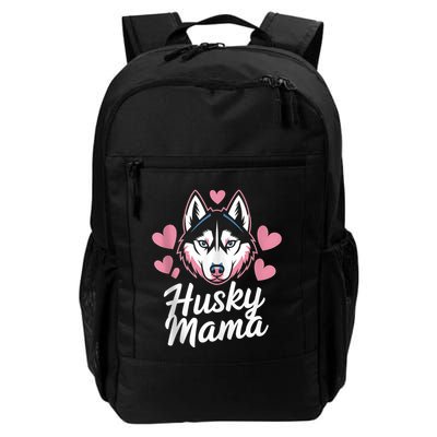 Husky Mama Dog Mom Gift For Wom.En Cute Husky Design Backpack