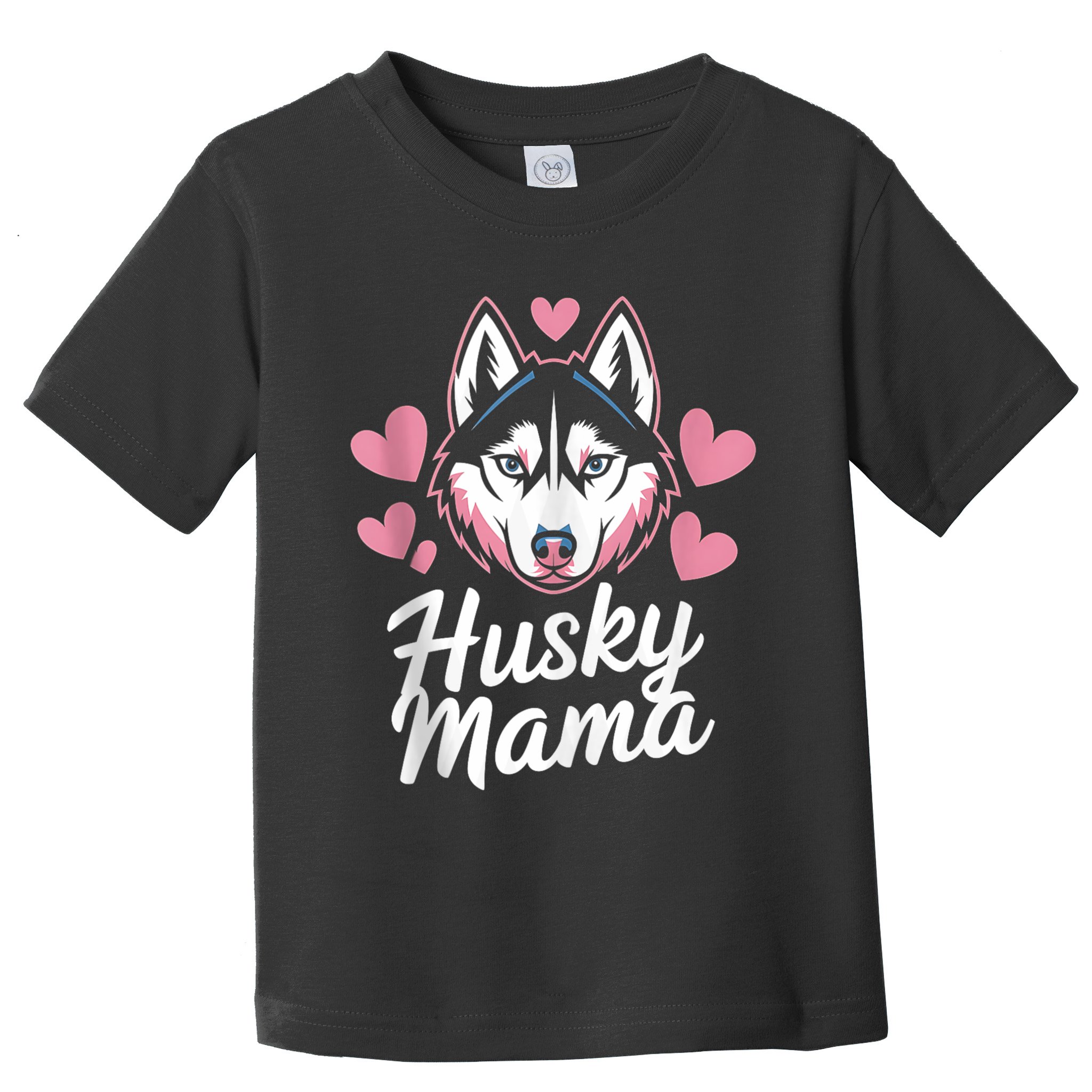Husky Mama Dog Mom Gift For Wom.En Cute Husky Design Toddler T-Shirt