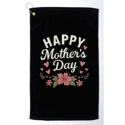 Happy Mother's Day Golf Towel