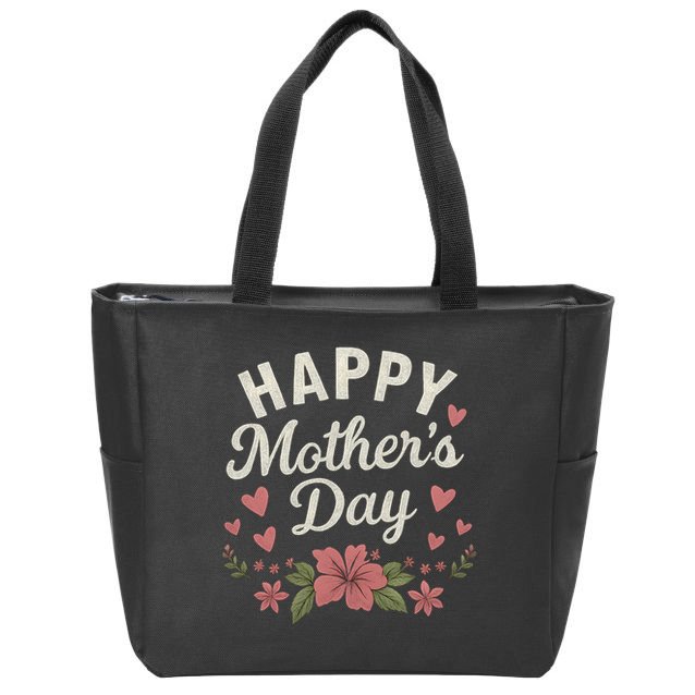Happy Mother's Day Zip Tote Bag