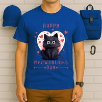 Happy Meowentines Day Valentines Day Love Cats Gift T-Shirt