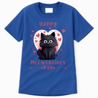 Happy Meowentines Day Valentines Day Love Cats Gift Tall T-Shirt