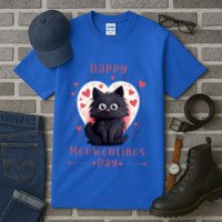 Happy Meowentines Day Valentines Day Love Cats Gift Tall T-Shirt