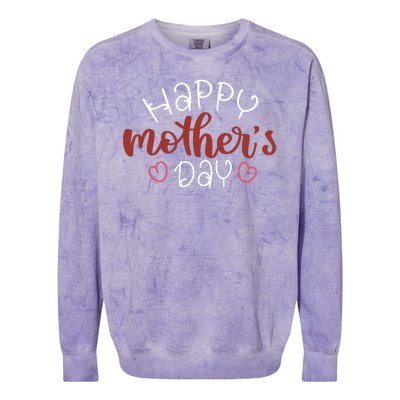 Happy Mothers Day Special Gift Colorblast Crewneck Sweatshirt