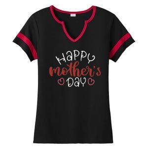 Happy Mothers Day Special Gift Ladies Halftime Notch Neck Tee