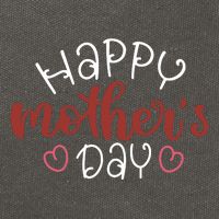 Happy Mothers Day Special Gift Cotton Canvas Backpack