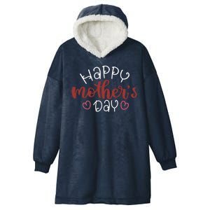 Happy Mothers Day Special Gift Hooded Wearable Blanket