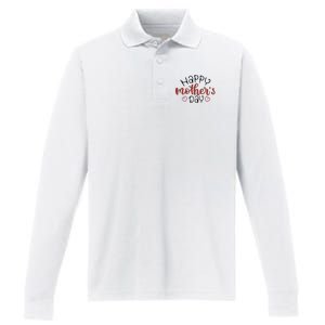 Happy Mothers Day Special Gift Performance Long Sleeve Polo