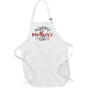 Happy Mothers Day Special Gift Full-Length Apron With Pockets