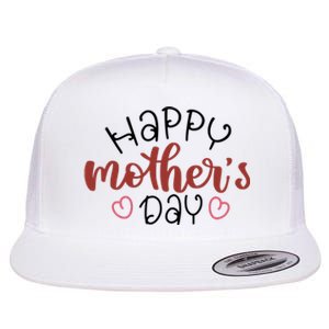 Happy Mothers Day Special Gift Flat Bill Trucker Hat