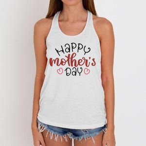 Happy Mothers Day Special Gift Women's Knotted Racerback Tank