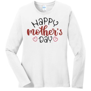 Happy Mothers Day Special Gift Ladies Long Sleeve Shirt