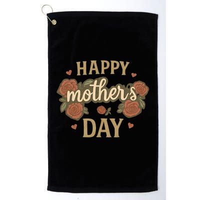 Happy Mother's Day Golf Towel