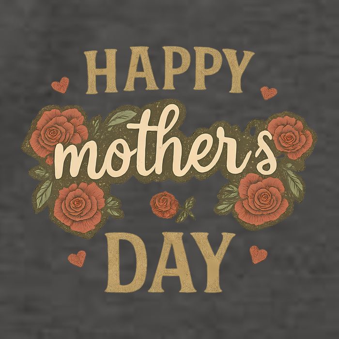 Happy Mother's Day Vector Backpack