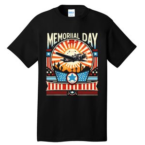 Happy Memorial Day 2024 Tall T-Shirt