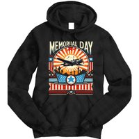 Happy Memorial Day 2024 Tie Dye Hoodie