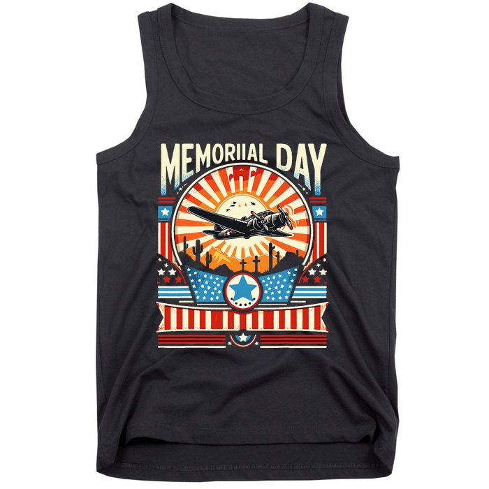 Happy Memorial Day 2024 Tank Top