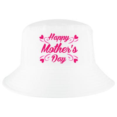 Happy Mothers Day Hearts Gift Cool Comfort Performance Bucket Hat