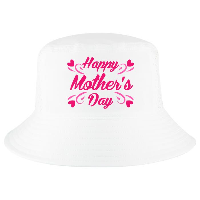 Happy Mothers Day Hearts Gift Cool Comfort Performance Bucket Hat