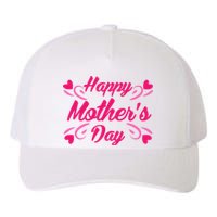 Happy Mothers Day Hearts Gift Yupoong Adult 5-Panel Trucker Hat