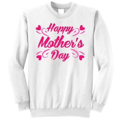 Happy Mothers Day Hearts Gift Sweatshirt