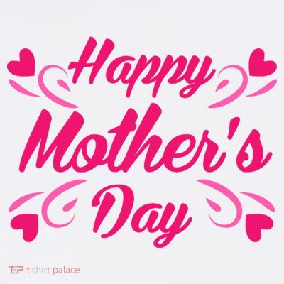 Happy Mothers Day Hearts Gift T-Shirt
