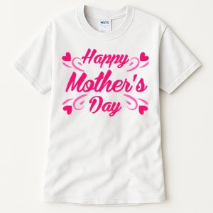 Happy Mothers Day Hearts Gift Tall T-Shirt