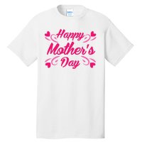 Happy Mothers Day Hearts Gift Tall T-Shirt