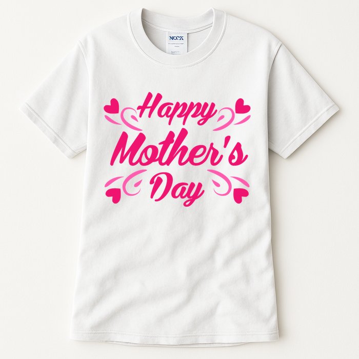 Happy Mothers Day Hearts Gift Tall T-Shirt