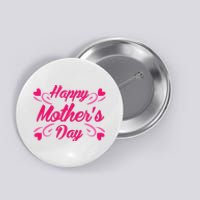 Happy Mothers Day Hearts Gift Button