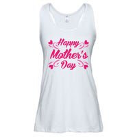 Happy Mothers Day Hearts Gift Ladies Essential Flowy Tank