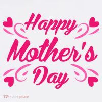 Happy Mothers Day Hearts Gift Flatbill Hat