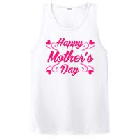 Happy Mothers Day Hearts Gift PosiCharge Competitor Tank