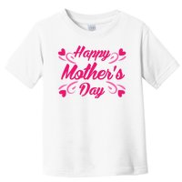 Happy Mothers Day Hearts Gift Toddler T-Shirt