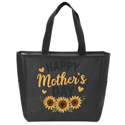 Happy Mother's Day Zip Tote Bag