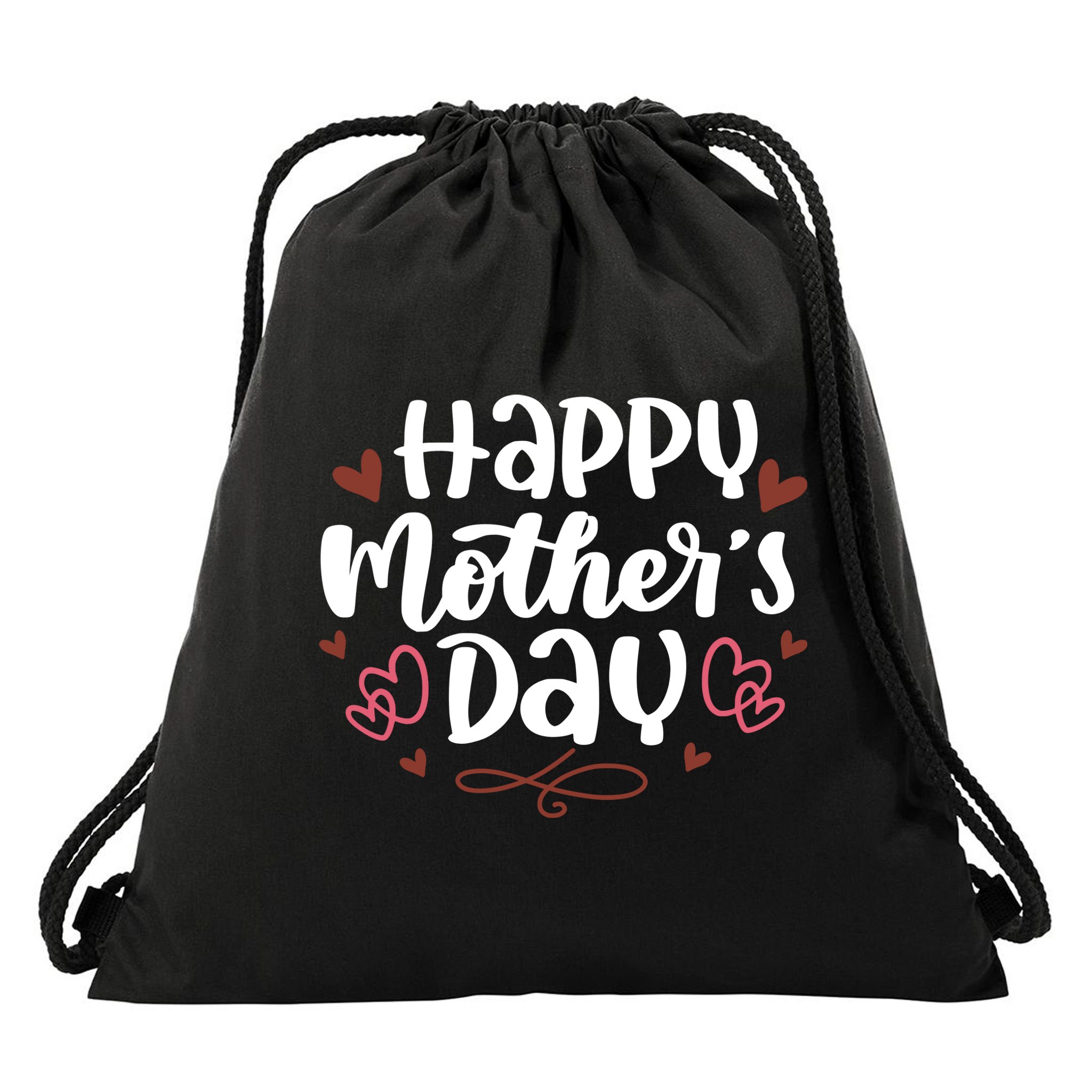 Happy Mother's Day Cute Gift For Mom Drawstring Bag