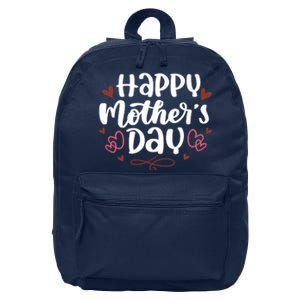 Happy Mother's Day Cute Gift For Mom 16 in Basic Backpack