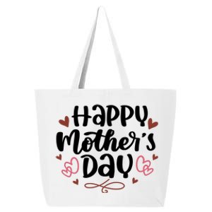 Happy Mother's Day Cute Gift For Mom 25L Jumbo Tote